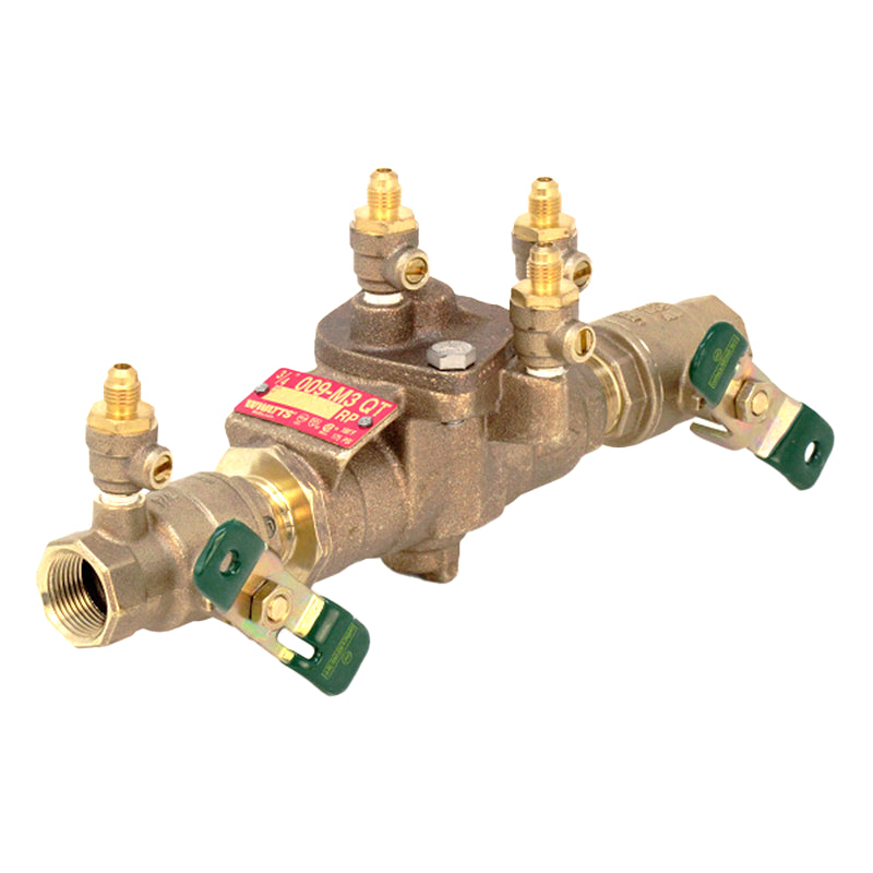 Watts 009M3-QT-FS 3/4" RPZ Backflow Preventer (0063030 / 88004058)