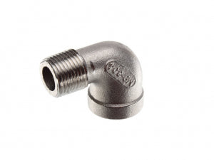 Boshart 18SS304S90 SS304SE-01 1/8" 304SS STR ELBOW ISO4144