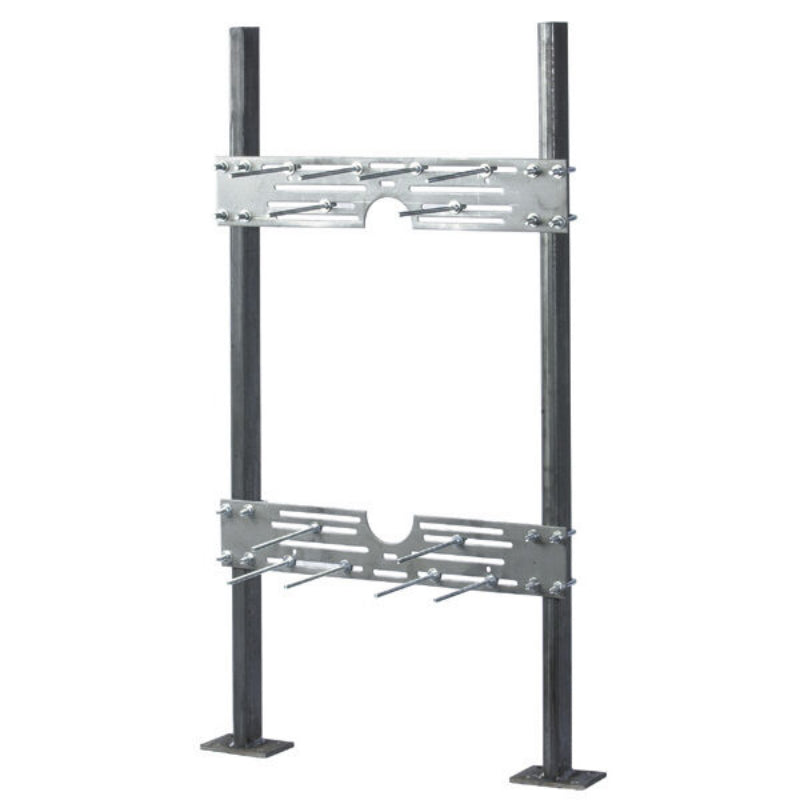 Watts CA-321 Series Epoxy Coated Cast Iron Floor Mounted Urinal Carrier with Bearing Plate IMG1