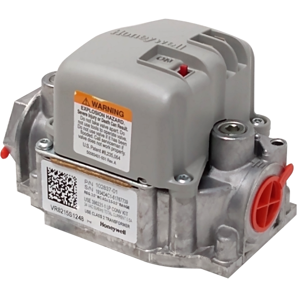 Lennox 73W17 Gas Valve 24V 3.5" WC Nat 1/2" - Alternate / Replacement Part Numbers: 102837-01, VR8215S1248