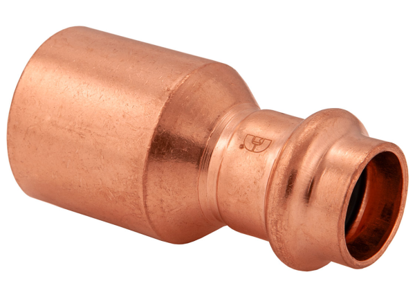 BMI 2" x 3/4" Wrot Copper Press-Fit FTG x P Bushing Fitting Item 47143