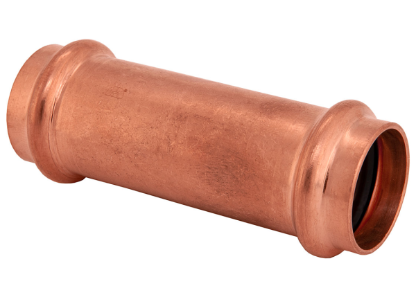 BMI 2" Wrot Copper Press-Fit Long Repair Coupling Fitting Item 47089