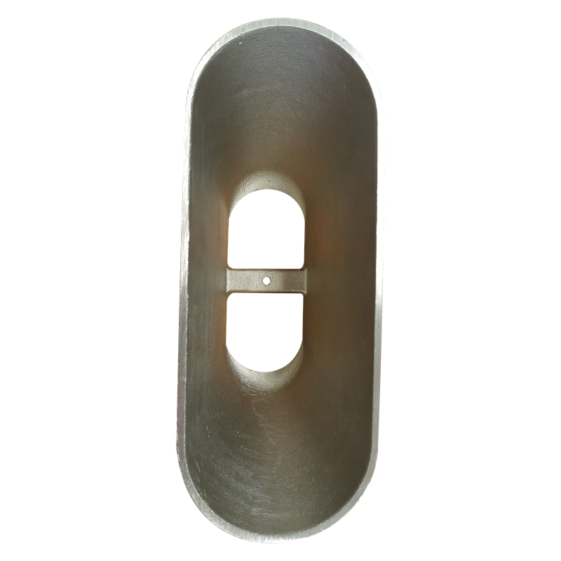 Zurn Z414-1 3-1/2" x 9" Bolt-On Oval Floor Drain Funnel