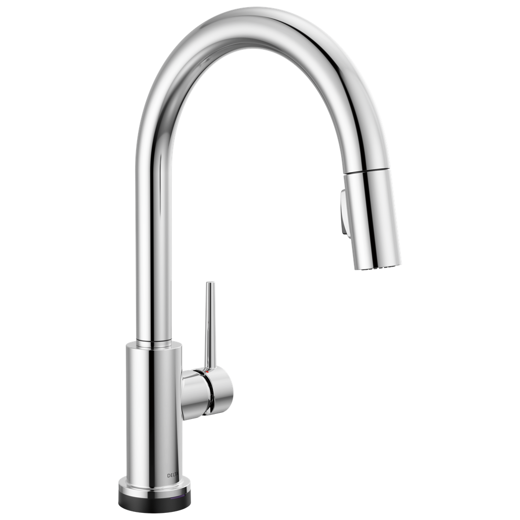 Delta 9159T-Dst Trinsic Chrome Trinsic Single Handle Pull-Down Kitchen Faucet Featuring Touch2O(R) Technology