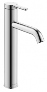 Duravit C11030002U10 C.1 SINGLE HANDLE LAV FAUCET 'L' 10 3/8", LESS POP UP AND DRAIN ASSEMBLY