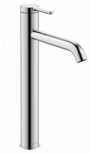 Duravit C11040002U10 C.1 SINGLE HANDLE ABOVE-COUNTER LAVATORY FAUCET "XL", LESS POP-UP AND DRAIN ASSEMBLY