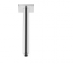 Duravit UV0670034U00 SHOWER ARM CEILING L= 8 7/8", SQUARE ESCUTCHEON