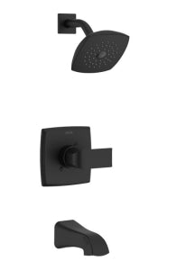 Delta T14463-Bl Black Kitano Tubshower Trim