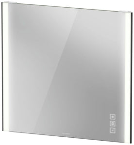 Duravit XV70420B2B2 XVIU MIRROR WITH LIGHTING XV70420B2B2 BLACK MATTE