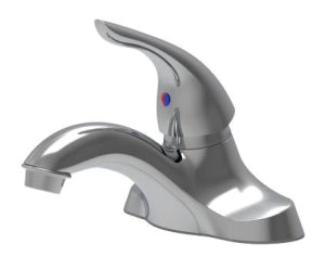 Delta W22215 Waltec Landry Single Handle Deck Mount Lavatory Faucet 1.0 Gpm Chrome