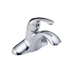 Delta Delt540Lputpdst Chrome 4Cc Lever Lav Faucet L/Pop-Up