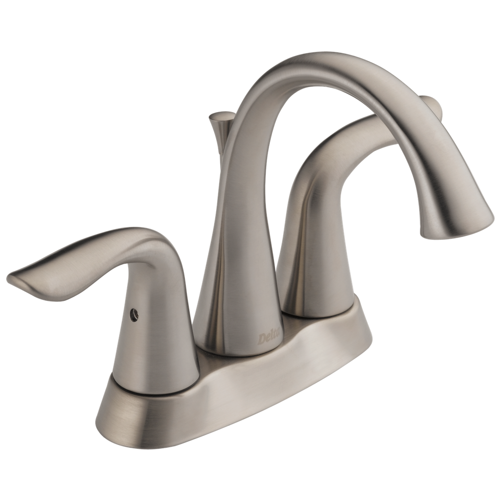 Delta 2538-Ssmpu-Dst Lahara Stainless 2-Handle Lavatory Faucet W/Pop-Up