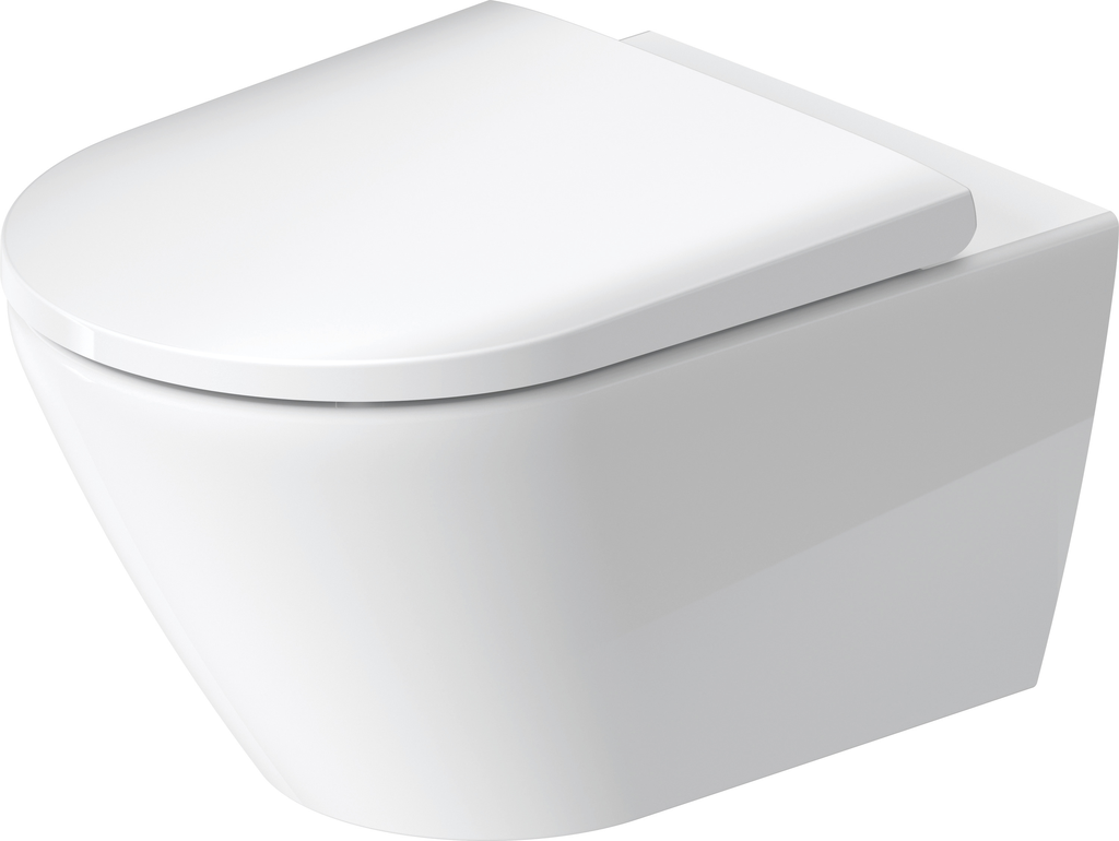 Duravit 2577090092 D-NEO WALL-MOUNTED TOILET WHITE 1.28/0.8GPF