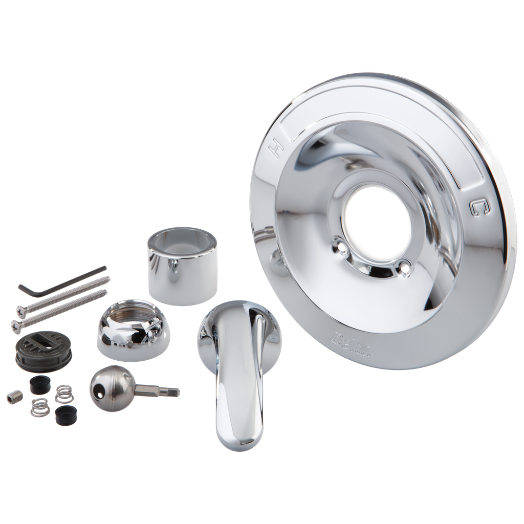 Delta Rp54870 Chrome 600 Series Tub Shower Renovation Kit