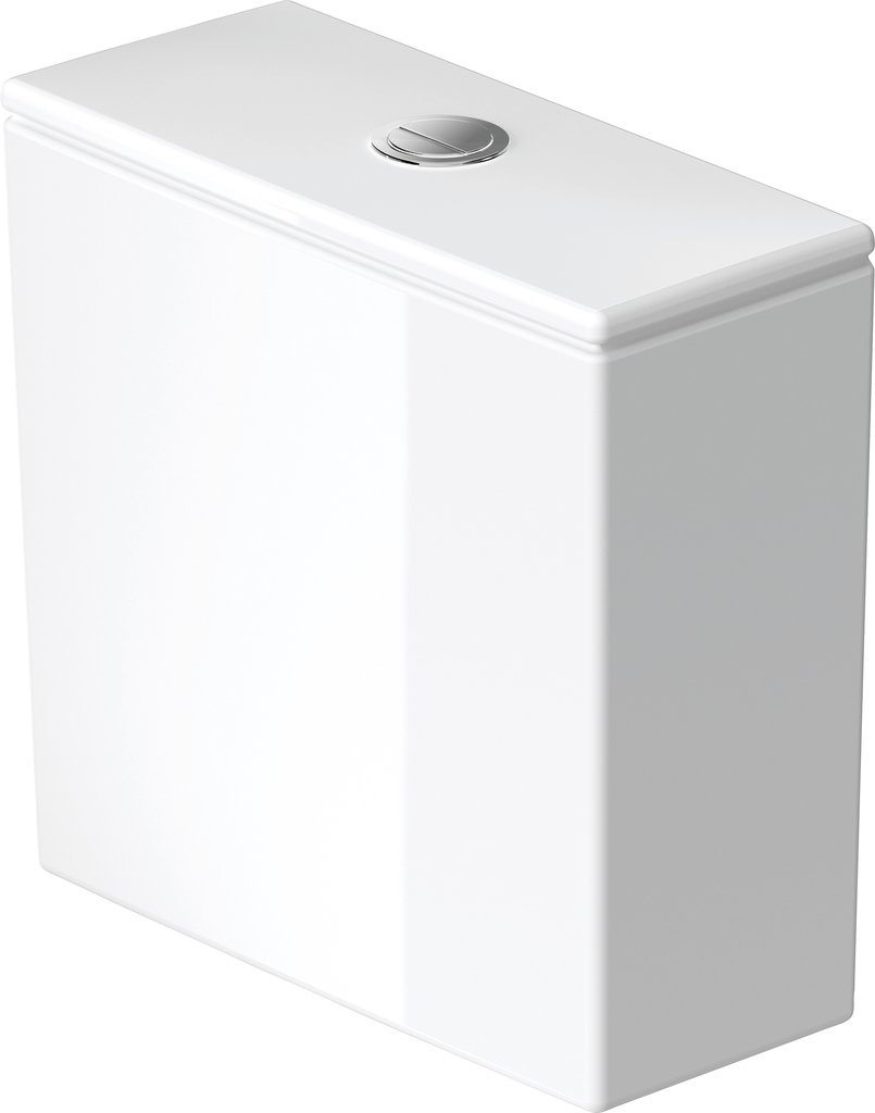 Duravit 0935200005 DURASTYLE WHITE DUAL FLUSH (FLUSH PISTON VALVE) TOILET TANK