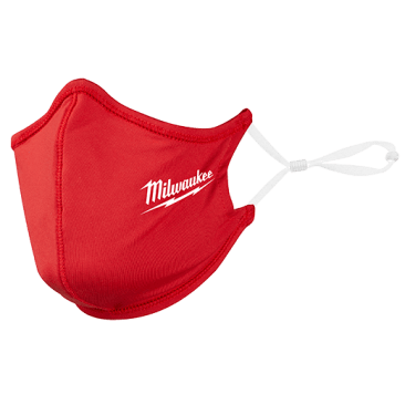 MILWAUKEE 48-73-4227 1PK RED 2 LAYER FACE MASK