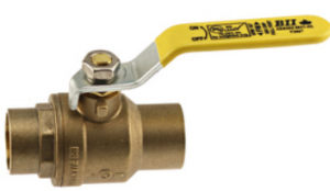 Boshart 0827C-12NL NO LEAD 1-1/4" CXC BALL VALVE