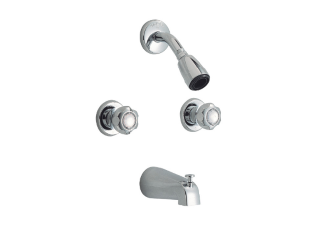 Delta 14F915 Tub & Shower Trim W/Chrome Handles