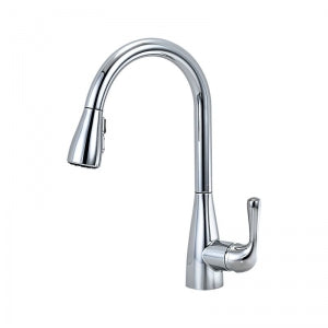 Delta 986Lf Marley Chrome Marley Single Handle Pull-Down Kitchen Faucet