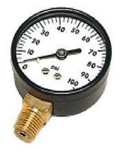 Boshart PG-30 2PG30 2" PRESSURE GAUGE 0-30 PSI, 1/4" LM