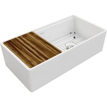 ELKAY SWUF13620CBWH 36X18X9 SINGLE BOWL FIRECLAY FARMHOUSE SINK