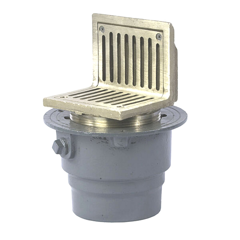 Watts FD-200-AS - Floor Drain with Angle Strainer