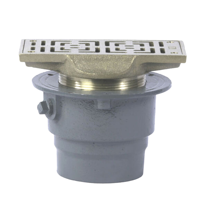 Watts FD-200-RS - Floor Drain with Rectangular Strainer