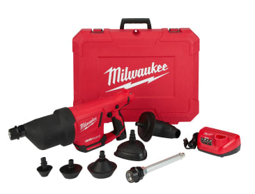 MILWAUKEE 2572B-21 M12 AIRSNAKE DRAIN CLEANING AIR GUN KIT-B