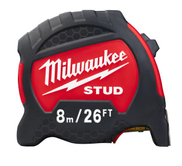 MILWAUKEE 48-22-0426 8M/26 COMPACT WIDE BLADE TAPE MEASURE