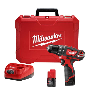 MILWAUKEE 2408-22 M12 3/8 HAMMER DRIVER KIT