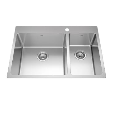 Kindred KIL BCL2131R-9-1 BROOKMORE 2 COMPARTMENT SS SINK