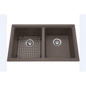 Kindred KIL KGD1U-8SM DOUBLE BOWL UNDERMOUNT SILGRANITE-STORM