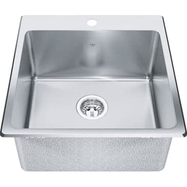 Kindred KIL QSLF2020-10-1 DUALMOUNT LAUNDRY SINK