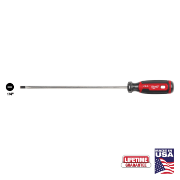 MILWAUKEE MT214 1/4 CABINET 10 CUSHION GRIP SCREWDRIVER