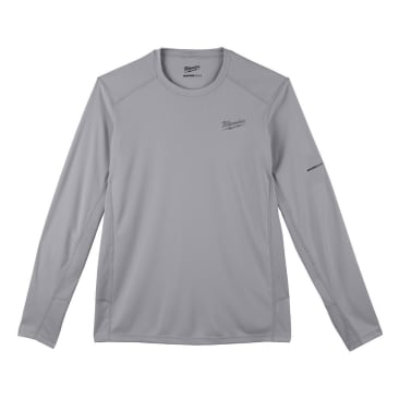 MILWAUKEE 415G-XL WORKSKIN LIGHT LS SHIRT-GRAY XL