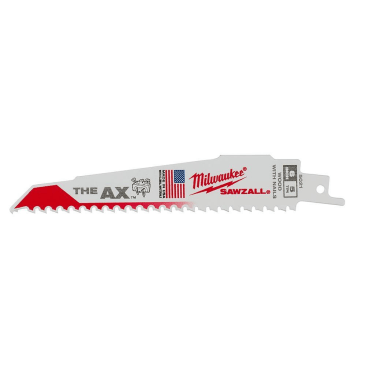 MILWAUKEE 48-01-7021 BLADE 5T X 6 INCH AX SAWZALL BLADE