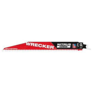 MILWAUKEE 48-00-5572 9 WRECKER RECEP BLADE W/NITRUS CARB PK5