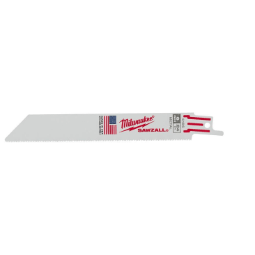 MILWAUKEE 48-00-5186 SUPER SAWZALL BL 24T 6LG (5/PK)