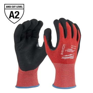 MILWAUKEE 48-22-8925B SML CUT 2 NITRILE GLOVES (12 PAIR)