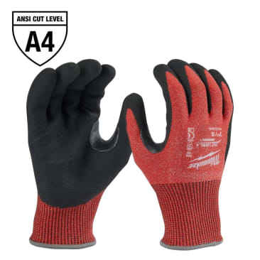 MILWAUKEE 48-22-8945 SML CUT 4 NITRILE GLOVES (PAIR)