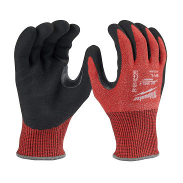 MILWAUKEE 48-22-8947B LRG CUT 4 NITRILE GLOVES (12 PAIR)