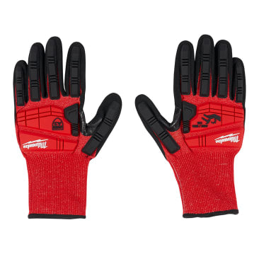 MILWAUKEE 48-22-8971 MED IMPCT CUT LVL3 NITRILE GLOVES(PAIR)