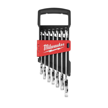 MILWAUKEE 48-22-9529 7PC FLEX HEAD WRENCH SET - METRIC