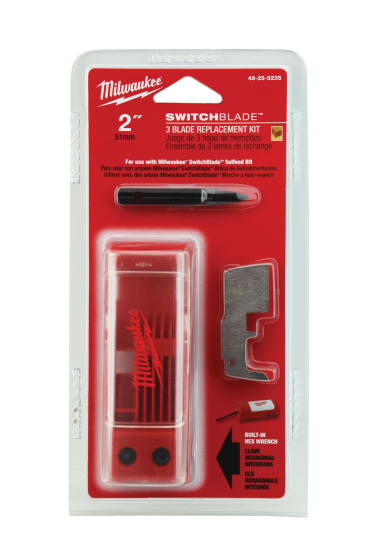 MILWAUKEE 48-25-5235 2IN SWITCHBLADE 3 BLADE RPLCMNT KIT