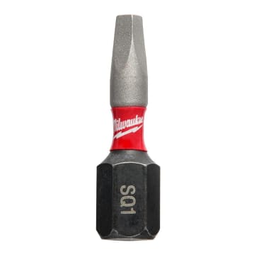 MILWAUKEE 48-32-4761 NO.1 SQU RECSS 1IN INSERT BIT SHOCKWAVE