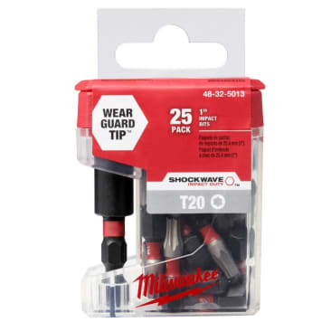 MILWAUKEE 48-32-5013 (5) 25PK T20 TICTAC W/BIT HLDR