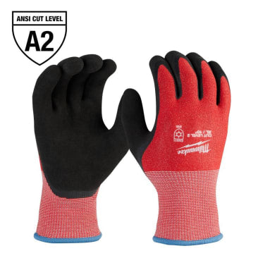 MILWAUKEE 48-73-7923B XL CUT 2 WNTR DIP GLOVES (12 PAIR)