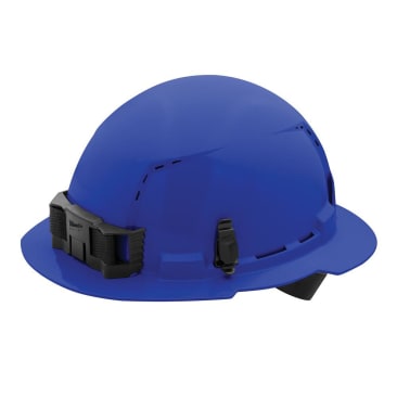 MILWAUKEE 48-73-1205 BLU FL/BRIM VNT H/HAT W/4PT SSPN CL/C