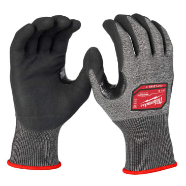 MILWAUKEE 48-73-7150 SML CUT LEVEL 5 HIGH-DEXTERITY NITRILE DIPPED GLOVES