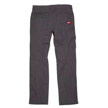 MILWAUKEE 701G-3234 HEAVY DUTY FLEX WORK PANTS GRAY 32X34